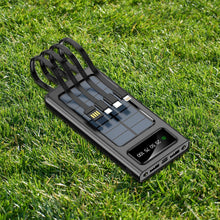 Pursonic Adventure Power & Sound Bundle with portable solar power bank and 360° wireless speaker, outdoors ready and rechargeable.