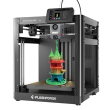 Techsconnect Adventurer 5M 3D printer in black with fully auto leveling and high-speed 600mm/s printing capability.