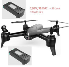 Aerial drone from Dolphin Tracker with RFID technology, shown flying outdoors with camera and GPS features visible.