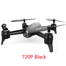 Dolphin Tracker aerial drone with RFID for lost recovery, flying over a landscape with camera and sensor equipment visible.