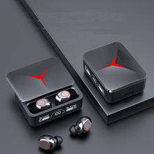 Dolphin Tracker Bluetooth wireless gaming headset with noise-canceling microphones and adjustable slider for immersive sound.