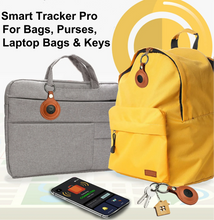 Dolphin Smart Bluetooth Tracker Pro with case, versatile key and item finder, showing the compact device and protective case.
