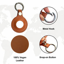 Two Dolphin Smart Tracker Pro cases made of premium vegan leather, designed to protect and carry the Dolphin Pro device.