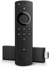Techsconnect Fire TV Stick 4K streaming device with Alexa voice remote, TV controls, and Dolby Vision support.