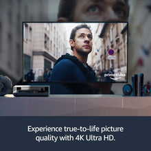 Techsconnect Fire TV Stick 4K streaming device with Alexa remote, TV controls, and Dolby Vision support in a sleek design