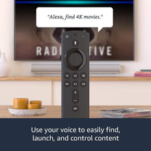 Techsconnect Fire TV Stick 4K streaming device with Alexa voice remote, TV controls, and Dolby Vision support.