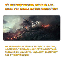Large OLGO gaming mouse pad with customizable print, made by Dolphin Tracker with RFID and Lost Recovery features.