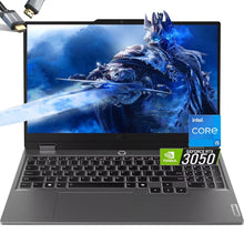 Techsconnect LOQ 15 gaming laptop with NVIDIA RTX 3050, Intel Core i5, 15.6” FHD 144Hz display, 32GB RAM, 2TB SSD, backlit keyboard