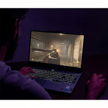 Techsconnect LOQ 15 gaming laptop with NVIDIA RTX 3050, Intel i5, 15.6-inch FHD 144Hz display, 32GB RAM, 2TB SSD, backlit keyboard.