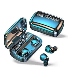 Techsconnect M10 wireless Bluetooth earphones, waterproof sport earbuds with in-ear design for Huawei, iPhone, Oppo, Xiaomi devices.