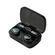 Techsconnect M10 wireless Bluetooth waterproof earphones with in-ear design, ideal for sports and compatible with Huawei, iPhone, Oppo, Xiaomi