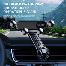 Techsconnect magnetic car phone holder for 4.7-7 inch smartphones, mounts on air vent, shockproof GPS clip, universal car mount.