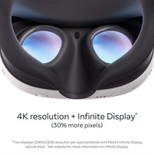 Meta Quest 3 512GB VR headset with 4K display, wireless design, and adjustable straps for immersive mixed reality gaming and entertainment.