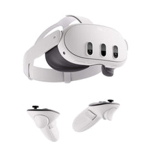 Meta Quest 3 512GB VR headset with 4K display, wireless design, used for mixed reality gaming, fitness, and entertainment.