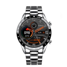 Dolphin Tracker multifunctional smart watch with Bluetooth call, pedometer, blood pressure, heart rate monitor, waterproof design.