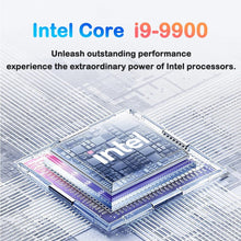 Techsconnect 14.1-inch laptop with Core i9-9900, 32GB RAM, 2TB storage, ultra-slim design, Windows 11 Pro, full HD display.