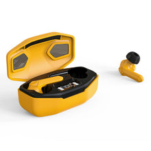 Dolphin Tracker T68 gaming Bluetooth headset with TWS design, wireless earbuds, and integrated RFID for enhanced gaming experience.