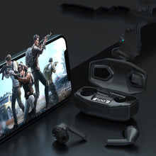 Dolphin Tracker T68 gaming Bluetooth headset with TWS earbuds, wireless design, and RFID technology for immersive gaming audio.