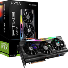 NVIDIA GeForce RTX 3070 Ti graphics card with 8GB GDDR6X memory, shown from a side view with cooling fans visible.