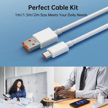 Techsconnect USB Type-C cable with turbo fast charging for Xiaomi Mi, Poco F8, Redmi Note series, supporting up to 120W power.