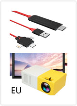 Dolphin Tracker portable 3D HD LED home theater projector with HDMI, USB, and audio input, compact mini design for movies and presentations.