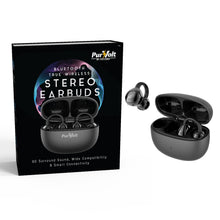 Pursonic Power & Sound Essentials Bundle featuring a 5-in-1 folding wireless charging station and true wireless earbuds.