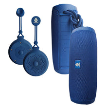 Pursonic Peak wireless speaker and waterproof bundle with 360° Hi-Res sound, portable and ideal for outdoor use.