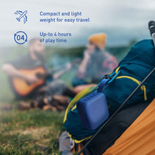 Pursonic wireless speaker with built-in water bottle, portable hydration and sound bundle, black compact design with speaker grille.