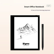 Dolphin Tracker Smart Office Book with 7-inch E-ink screen, electric book reader for electronics and RFID tracking.