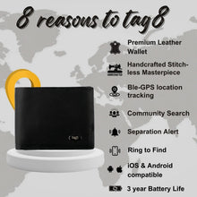 Stitchless Dolphin Tracker smart wallet with RFID blocking, featuring sleek design and compact size for secure card storage.