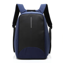Dolphin Tracker RFID student computer bag with multiple compartments, padded laptop sleeve, and stylish black design.