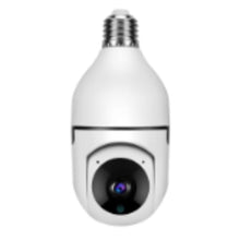 Dolphin Tracker 1080P WiFi bulb camera with 4X zoom, E27 fitting, 5G WiFi, home security alarm and monitoring system