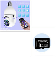 Dolphin Tracker 1080P WiFi bulb camera with 4x zoom, E27 fitting, 5G WiFi, home alarm monitor and motion detection.