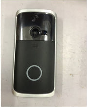 Dolphin Pro WiFi Video Doorbell Camera with camera lens, doorbell button, and mounting hardware for home security.