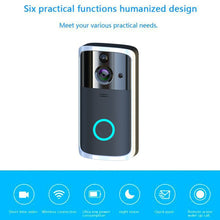Dolphin Pro WiFi Video Doorbell Camera with camera lens, motion sensor, and mounting hardware for home security.